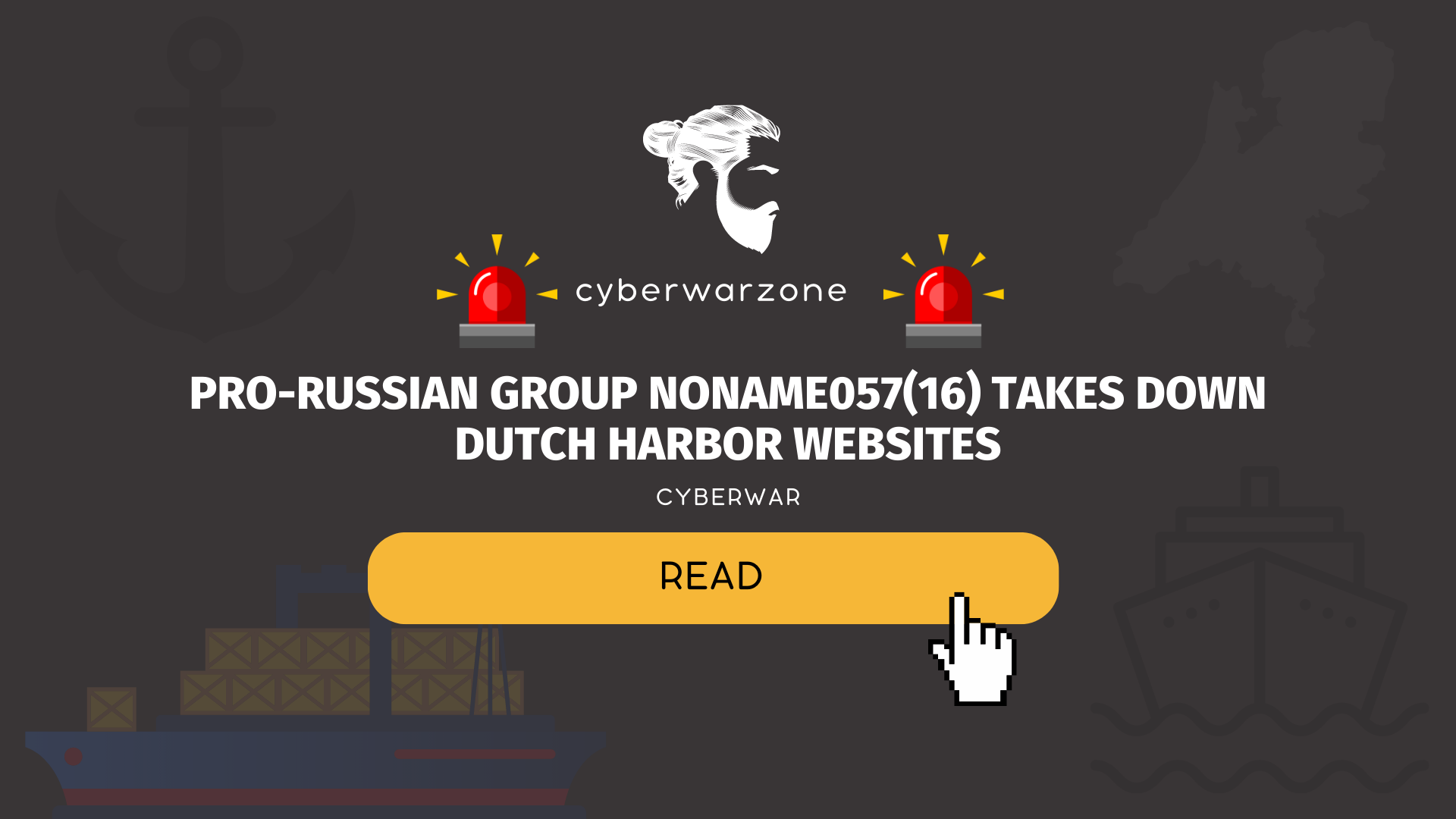 Pro-Russian Group NoName057(16) Takes Down Dutch Harbor Websites