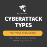Types of Cyberattacks Exam