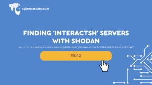 Finding 'Interactsh' servers with Shodan
