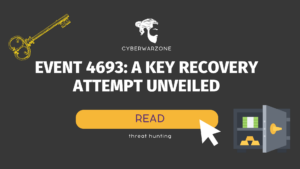 Event 4693: A Key Recovery Attempt Unveiled