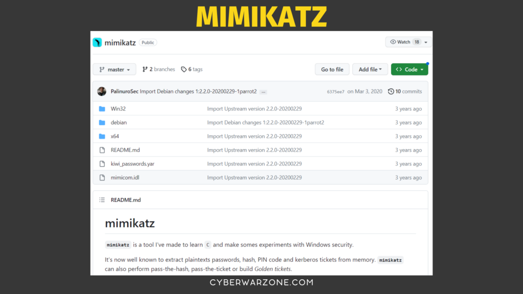 MIMIKATZ projects on Github