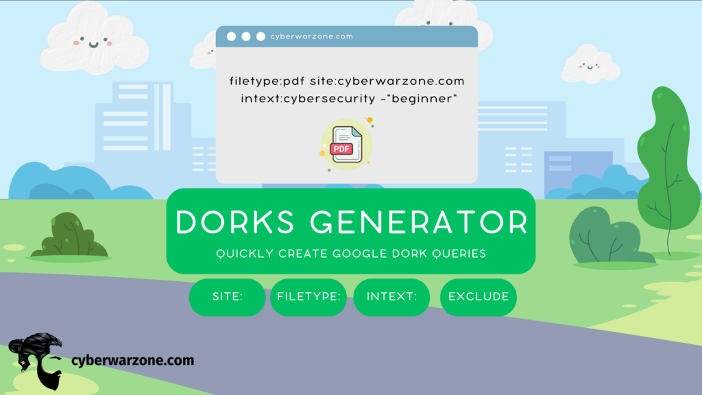 Dorks Query Generator