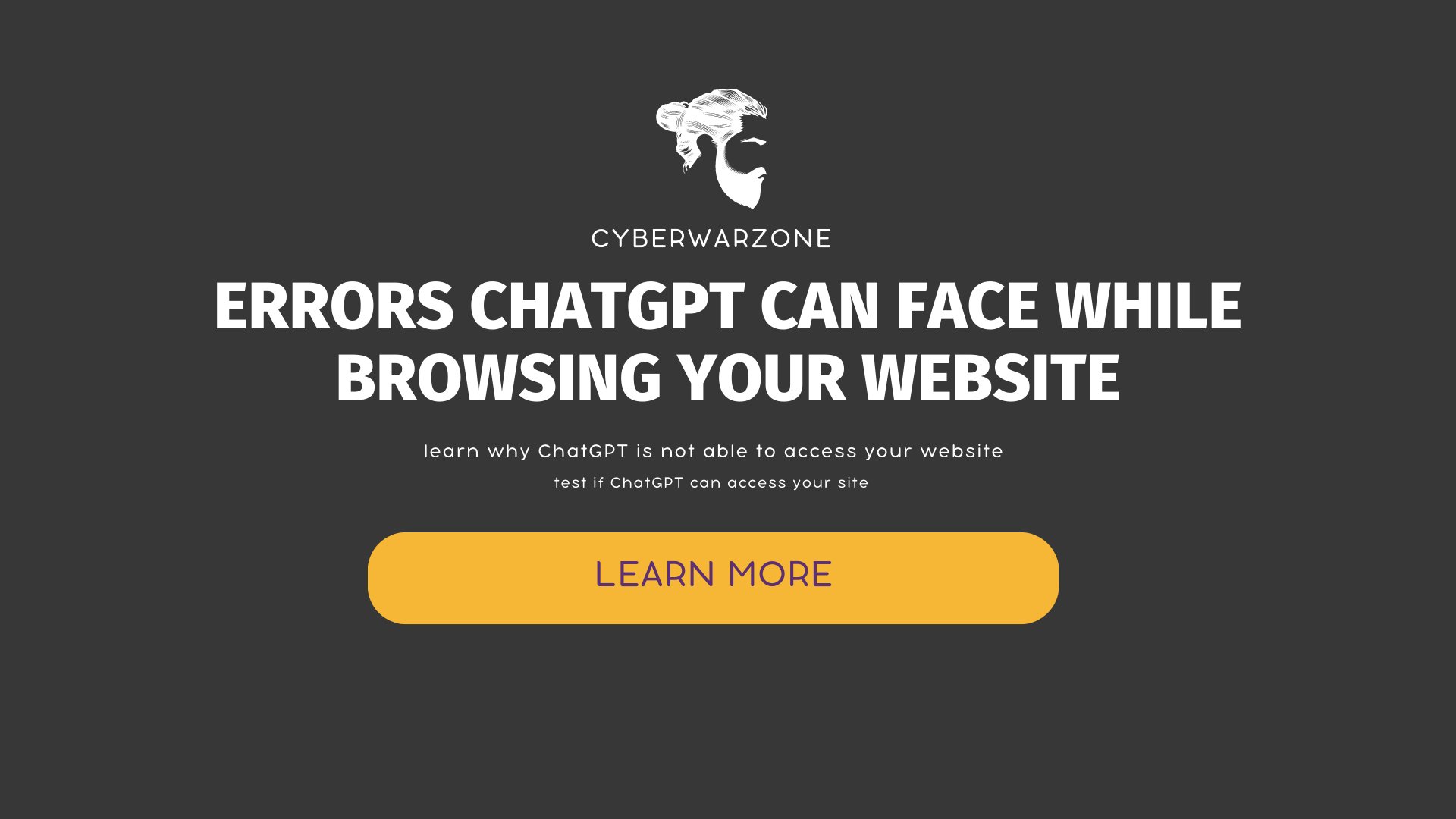 Errors ChatGPT can face while browsing your website