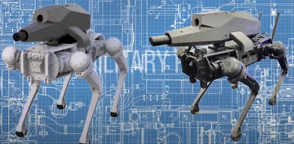 Military Robot Dogs Unleashed
