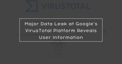 Major Data Leak at Google's VirusTotal Platform Reveals User Information