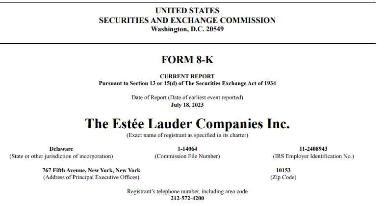 Estée Lauder Companies Inc. Faces Cybersecurity Breach