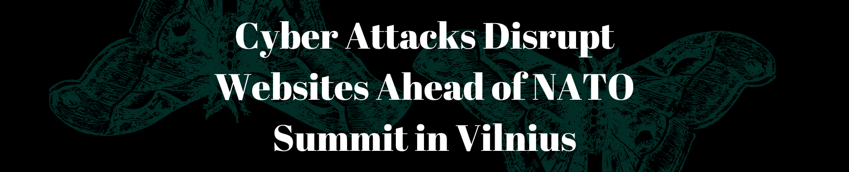 Cyber Attacks Disrupt Websites Ahead of NATO Summit in Vilnius