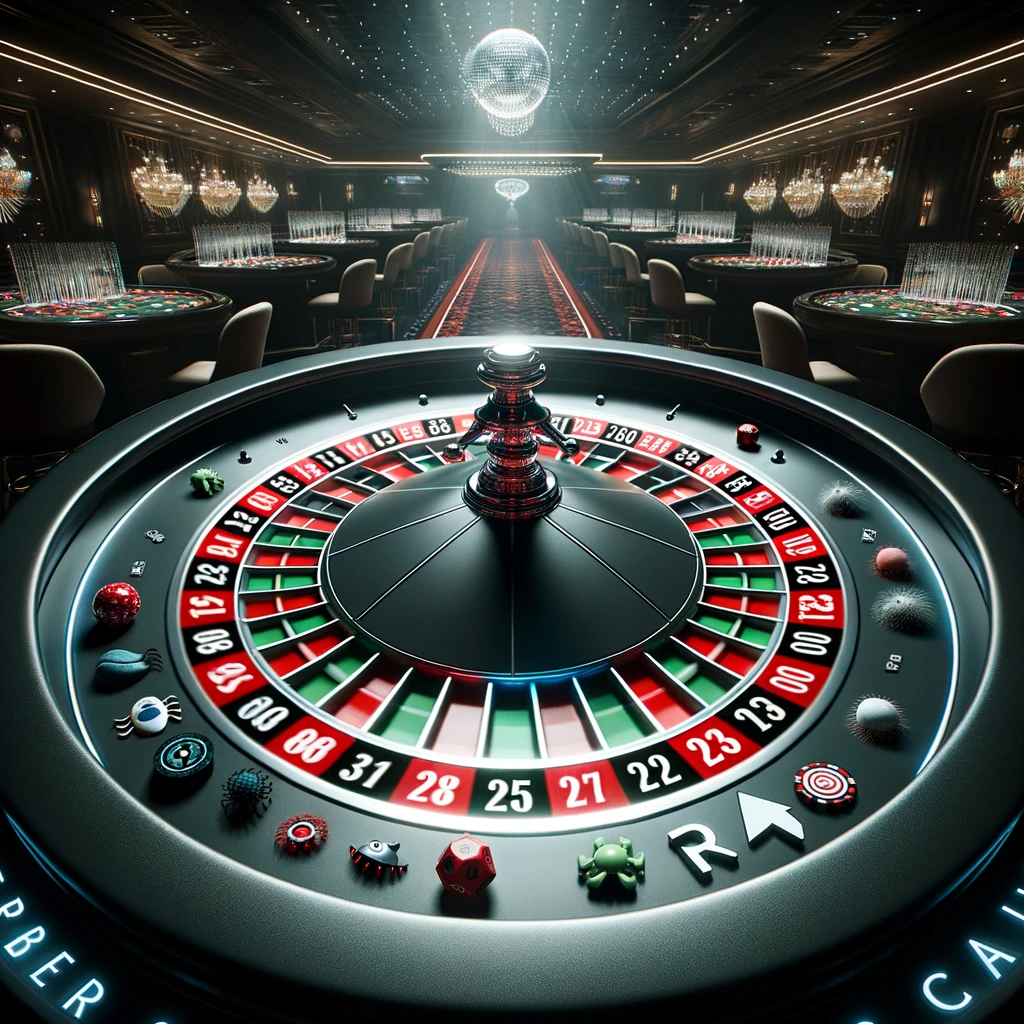 Cyberattack Roulette Table
