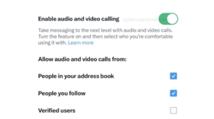 Twitter Enables Audio and Video Calling by Default